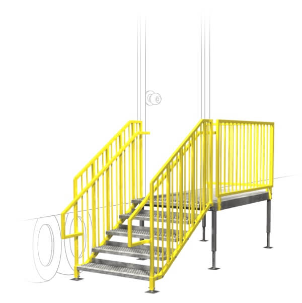 Portable Access Stairs