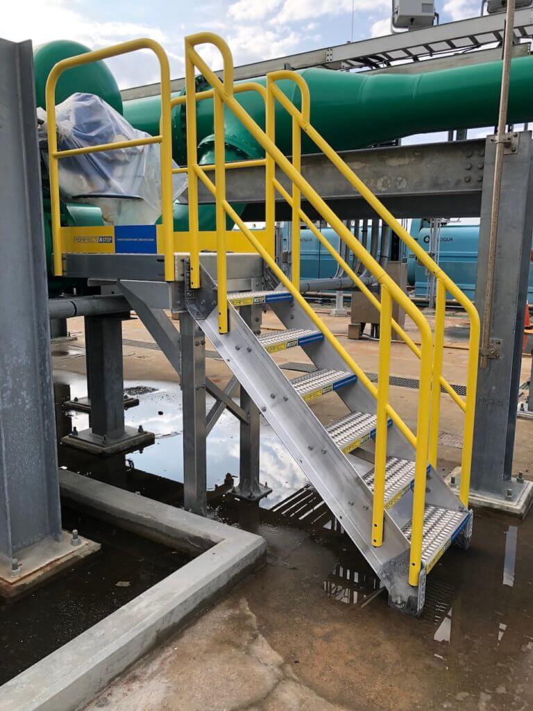 Metal Stair Platform