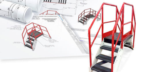 Conveyor Crossover-custom color engineering drawings